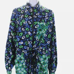 Diane Von Furstenberg Floral Jumpsuit Black Size S